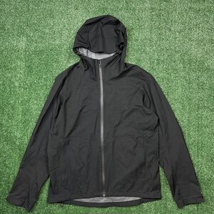 Uniqlo Windbrekaer Jacket Men's Size L Black Full Zip Lightweight Gorpcore Slim
